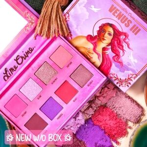 🟠 ☆ NWT ☆ Lime Crime "Venus III" 3 Eyeshadow Palette Pink Purple Grey Re